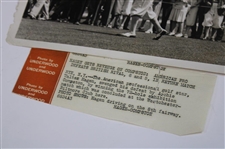 1928 Walter Hagen 'Match Play with Archie Compston' Large Sweeping Action Photo