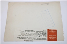 1928 Walter Hagen 'Match Play with Archie Compston' Large Sweeping Action Photo