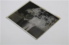 Vintage Glass Negative Plate of Lawson Little