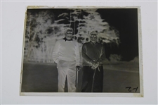 Vintage Glass Negative Plate of Lawson Little