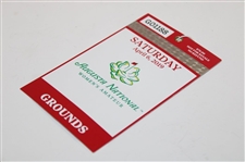 2019 Augusta National Women's Amateur Saturday Grounds Ticket