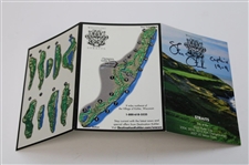 Steve Stricker Signed Whistling Straits Scorecard JSA ALOA