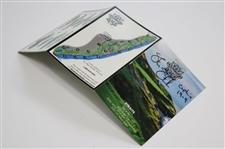 Steve Stricker Signed Whistling Straits Scorecard JSA ALOA