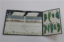 Steve Stricker Signed Whistling Straits Scorecard JSA ALOA