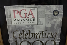 PGA Magazine August 2003 Celebrating 1,000 Months - Framed Presentation