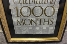 PGA Magazine August 2003 Celebrating 1,000 Months - Framed Presentation