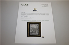 PGA Magazine August 2003 Celebrating 1,000 Months - Framed Presentation