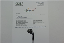 Greg Norman's Personal Used Tour Action Reg. 588 Cleveland 56 Degree Sand Wedge
