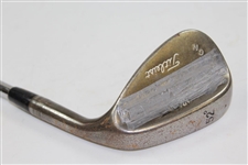 Greg Norman's Personal Used Titleist BV 'G.N.' 52 Degree Wedge with Lead Tape