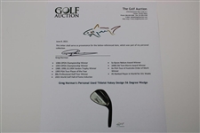 Greg Norman's Personal Used Titleist Vokey Design 56 Degree Wedge
