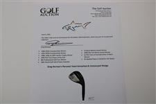 Greg Norman's Personal Used Unmarked & Unstamped Wedge 