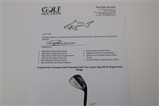 Greg Norman's Personal Used Cleveland Golf Tour Action Reg 588 56 Degree Sand Wedge