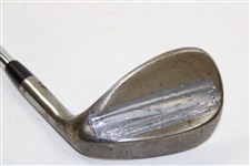 Greg Norman's Personal Used Unmarked Pitching Wedge with Lead Tape