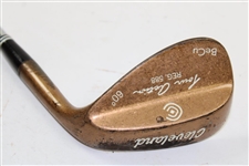 Greg Norman's Personal Used Cleveland Golf BeCu Tour Action Reg 588 60 Degree Wedge