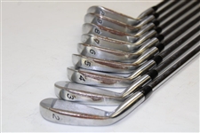 Greg Norman's Personal Used Set of TaylorMade rac Coin Forged Irons 2-PW