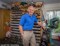 Greg Norman's Personal Used Set of TaylorMade rac Coin Forged Irons 2-PW