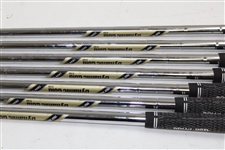 Greg Norman's Personal Used Set of TaylorMade Forged MC Tour Preferred Irons 3-9