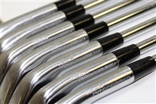 Greg Norman's Personal Used Set of TaylorMade Forged MC Tour Preferred Irons 3-9