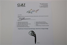 Greg Norman's Personal Used MacGregor 'GN' MT-Pro 57 Degree Wedge