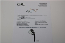 Greg Norman's Personal Used MacGregor GN J 57 Degree Wedge