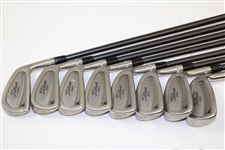 Greg Norman's Personal Used Set of Titleist 990 DCI Irons 3-PW