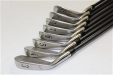 Greg Norman's Personal Used Set of Titleist 990 DCI Irons 3-PW