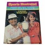 Ray Floyd & Daughter Christina Signed 1986 Sports Illustrated Cover Only JSA ALOA