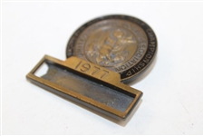 1977 US Womens Amateur Contestant Badge - Cincinnati Country Club