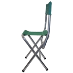 Classic Undated Masters Tournament Aluminum Green Cloth Folding Chair Seat