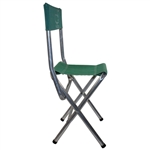 Classic Undated Masters Tournament Aluminum Green Cloth Folding Chair Seat
