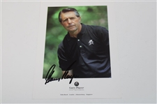 Three (3) Gary Player Signed Photos/Promotional Catalog  JSA ALOA