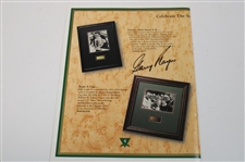 Three (3) Gary Player Signed Photos/Promotional Catalog  JSA ALOA