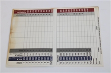 Jim Furyk Signed Pebble Beach Golf Links Official Scorecard JSA ALOA