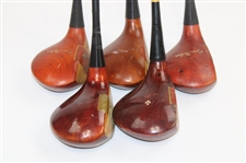 Five (5) Classic MacGregor Woods Inc. Byron Nelson, Super Eye-O-Matic & others