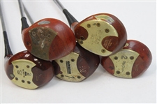 Five (5) Classic MacGregor Woods Inc. Byron Nelson, Super Eye-O-Matic & others
