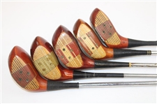 Five (5) Classic MacGregor Woods Inc. Byron Nelson, Super Eye-O-Matic & others