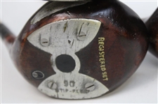 Kroydon Cusotm Built Registered Set of Stif-Flex Hatch Face 1, 2, 3 & 4-Wood Golf Clubs