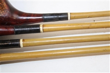 Kroydon Cusotm Built Registered Set of Stif-Flex Hatch Face 1, 2, 3 & 4-Wood Golf Clubs