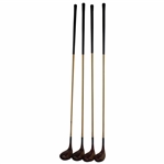 Kroydon Cusotm Built Registered Set of Stif-Flex Hatch Face 1, 2, 3 & 4-Wood Golf Clubs