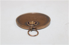 1921 Rotary International 5th District Golf Association Team Low Net Score Medal Won by R.W. Langford