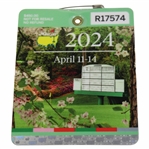 2024 Masters Tournament SERIES Badge #R17574 - Scottie Scheffler Winner