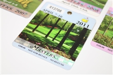 2007, 2008, 2009 & 2011 Masters Tournament SERIES Badges - Johnson/Immelman/Cabrera/Schwartzel