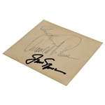 Big 3' Palmer, Nicklaus & Player Signed Cut JSA ALOA