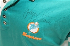Payne Stewart Tournament-Worn Miami Dolphins Logo Golf Shirt w/Sponsors JSA #YY93382