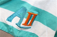 Payne Stewart Tournament-Worn Miami Dolphins Logo Golf Shirt w/Sponsors JSA #YY93382