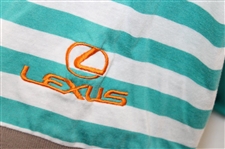 Payne Stewart Tournament-Worn Miami Dolphins Logo Golf Shirt w/Sponsors JSA #YY93382