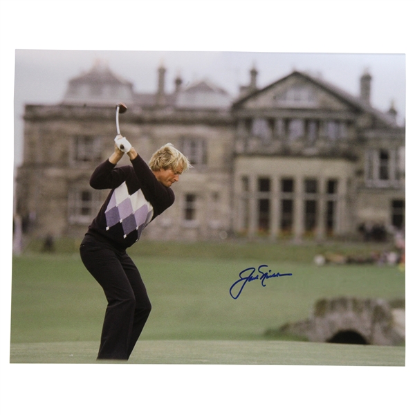 Jack Nicklaus Signed 1978 Open Championship at St. Andrews 16x20 Photo JSA ALOA