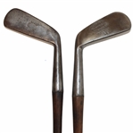 A.J. Christie Hand Forged Smooth Face LH Club w/Sheep Skin Grip & J. Duncan Stirling Gibson Star Iron