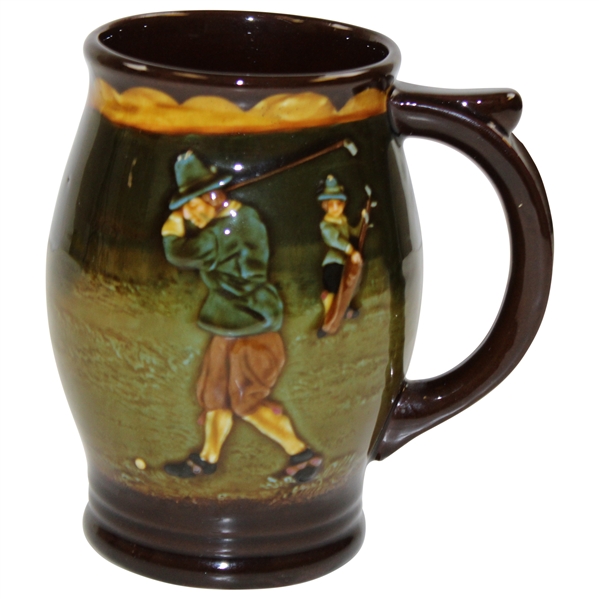 Royal Doulton Made in England Golfer Themed Small Ceramic Mug