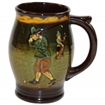 Royal Doulton Made in England Golfer Themed Small Ceramic Mug